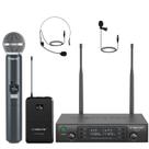 Sistema de Microfone Sem Fio Phenyx Pro PTU-71-1H1B - Dual Mic