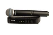 Sistema de microfone sem fio Shure BLX24/B58 com microfone BETA 58A