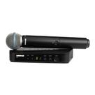 Sistema de microfone sem fio Shure BLX24/B58 com microfone BETA 58A