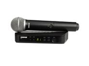 Sistema de microfone sem Fio Shure BLX24BR/SM58-M15 1 bastão