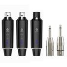 Sistema de microfone sem fio XLR Arvitek 2,4 GHz (2 transmissores e 1 receptor)