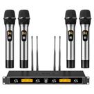 Sistema de microfones sem fio TONOR 4x10 canais 295FT UHF