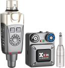 Sistema de monitor intra-auricular sem fio Xvive U4 com transmissor e receptor
