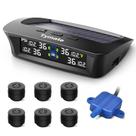 Sistema de monitoramento da pressão dos pneus Tymate M12-3 com 6 sensores