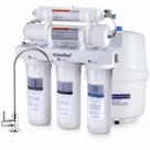 Sistema de osmose reversa COMFEE' NSF 75 GPD de 5 estágios sob a pia
