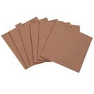 Sistema de placas para torno de cerâmica LEOLIO, kit com 6 peças, 18 cm quadradas