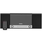 Sistema de prateleira de CD Magnavox de 3 peças com rádio FM 3W RMS
