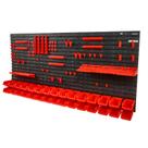 Sistema de rack de armazenamento VEVOR Organizador de peças de 30 compartimentos montado na parede Sistema de rack de armazenamento VEVOR Organizador de peças de 30 compartimentos montado na parede