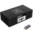 Sistema de Som Estéreo Bluetooth WISCENT Vintage - Micro HiFi com CD Player