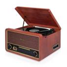 Sistema de Som Hi-fi Raveo Turner com Toca Disco Bluetooth