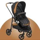 Sistema de Viagem Galzerano Extreme - Caramelo para Crianças até 15 kg