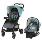 Sistema de viagem Graco Verb com carrinho de passeio Verb e assento de carro SnugRide 30