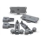 Sistema Deslizante RO 47 (60 Kg) com Guia Inteligente 4025 Embutido para 01 Porta Rometal