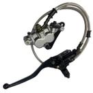 Sistema Freio Cg Titan150 Mix Fan150 2009 A 2015 Titan160 Fan160 2014 A 2017 Fan125 2014 A 2018 Pinça Burrinho Flexível Cilindro Mestre