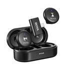 Sistema Microfone Sem Fio Usb C Lapela Preto