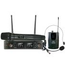 Sistema Microfone sem Fio Vocal e Headset KDSW-502C - KADOSH