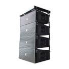 Sistema profissional eco som conjutno de quatro line arrays la108 passiva