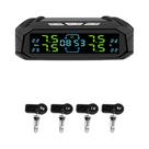 Sistema Universal De Monitoramento De Pressão De Pneus TPMS Para Carros Com Display LCD De 8 Bar E