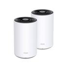 Sistema WiFi Mesh TP-Link Deco X68 Tri-Band WiFi 6 - Pacote com 2 Unidades