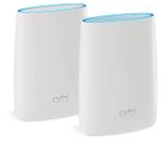 Sistema WiFi NETGEAR Orbi Tri-Band RBK50, pacote com 2 unidades, branco