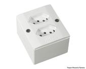 Sistema X Mill 2 Tomadas 2P T 39146 Br c/10pcs
