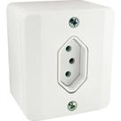 Sistema X Radial Branco 1Tomada 20A C/Caixa 1902114