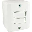 Sistema X Radial Branco 2Int Par C/Caixa 1902006 Sistema X Radial Branco 2Int Par C/Caixa 1902006
