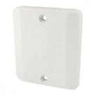 Sistema X Radial Branco Espelho Placa 2X2 Cego 1902054 Sistema X Radial Branco Espelho Placa 2X2 Cego 1902054