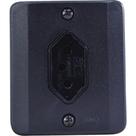 Sistema X Radial Preto 1Tomada 10A C/Caixa 1905113 Sistema X Radial Preto 1Tomada 10A C/Caixa 1905113