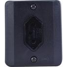 Sistema X Radial Preto 1Tomada 20A C/Caixa 1905114 Sistema X Radial Preto 1Tomada 20A C/Caixa 1905114
