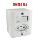 Sistema X Tomada e Interruptores 10A/20A Sobrepor Externa Radial Sistema X Tomada e Interruptores 10A/20A Sobrepor Externa Radial