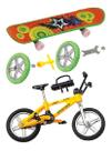 Skate Bicicleta Dedo Mini Acessórios Brinquedo Radical