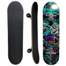 Skate Board Infantil Funs Para Iniciante Esporte Suporta Até 50Kg 11172