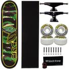 Skate Cisco Montado 8.0 Profissional Roda Wood 53mm Abec 15 Cor:VerdeTamanho:ÚnicoGênero:Homem Skate Cisco Montado 8.0 Profissional Roda Wood 53mm Abec 15 Cor:VerdeTamanho:ÚnicoGênero:Homem