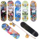 Skate Com Shape De Madeira Grande Roda Gel com lixa Estampado 70cm Infantil Miki Toy Skate Com Shape De Madeira Grande Roda Gel com lixa Estampado 70cm Infantil Miki Toy