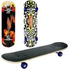 Skate Com Shape De Madeira Grande - Top Rio Skate Com Shape De Madeira Grande - Top Rio