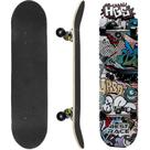 Skate Completo Montado Estampado Suporta 60kg Iniciantes - BBR Toys