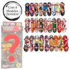 Skate de Dedo Extremo Radical Kit com 4 Skates Sortidos Skate de Dedo Extremo Radical Kit com 4 Skates Sortidos