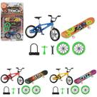 Skate de dedo radical bike de dedo bicicleta com acessórios de brinquedo Skate de dedo radical bike de dedo bicicleta com acessórios de brinquedo