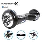 Skate Elétrico 6,5 Preto HoverboardX Bluetooth e Bolsa