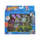 Skate Fingerboard Hot Wheels com sapatos Tony Hawk HGT86