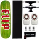Skate Flip Maple Montado Profissional Roda Next 57mm Abec 15 Cor:VerdeTamanho:ÚnicoGênero:Homem