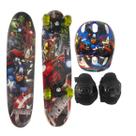 Skate infantil duplo c/ acess anvenges 61cm 1063101 Skate infantil duplo c/ acess anvenges 61cm 1063101
