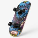 Skate Infantil Iniciante Montado Completo Semi Profissional Madeira 45cm COR:VERDE Skate Infantil Iniciante Montado Completo Semi Profissional Madeira 45cm COR:VERDE