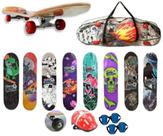 Skate Profissional Infantil Juvenil Proteção Menina Menino Skate Profissional Infantil Juvenil Proteção Menina Menino