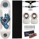 Skate Santa Cruz Montado 8.0 Profissional Next 57mm Everlong Cor:Branco