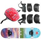 Skate Semi Pro + Kit Proteção Completo Estampa Paisagem Belfix Skate Semi Pro + Kit Proteção Completo Estampa Paisagem Belfix
