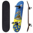 Skate Semi Profissional Completo Bob Burnquist Montado Para Crianças 70 kg