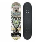 Skate Semi Profissional Spin Coruja Shape Marfim Abec 9 Skate Semi Profissional Spin Coruja Shape Marfim Abec 9