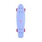 Skate Traxart Mini Cruiser Azul Com Rodas de Led 59 mm